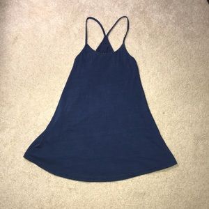 Navy blue dress